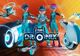 Ядливо изображение на захарната торта Dronix модел 2 - Светът
