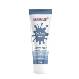 Colorant alimentar gel Dusty Blue, tub, 30g - Lumea