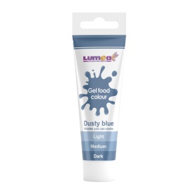 Colorant alimentar gel Dusty Blue, tub, 30g - Lumea
