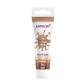 Colorant alimentar gel Nuante de Piele, tub, 30g - Lumea