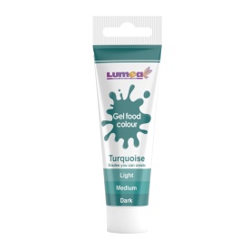 Colorant alimentar gel Turcoaz, tub, 30g - Lumea