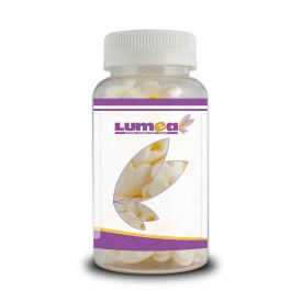 Floricele din zahar, Alb cu Miez Galben, 60g - Lumea