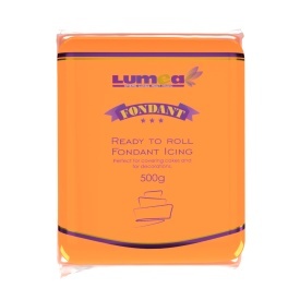 Fondant Portocaliu, 500g - Lumea