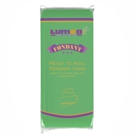Fondant Verde Salvie, 1kg - Lumea