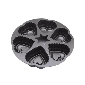 Forma de copt Inima, 6 cavitati - Wilton - Img 2