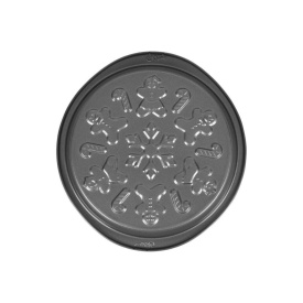 Forma de copt rotund cu model Craciun - Wilton - Img 2
