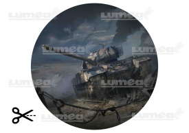 Imagine comestibila tort din Zahar, World of Tanks model 5 - Lumea - Img 3