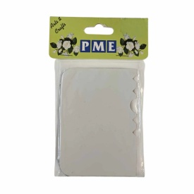 Modelator Fondant Plastic cu Model dintat partial si Cerc, 11 cm - PME