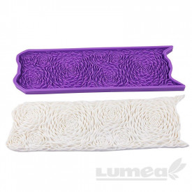 Mulaj silicon decor model "Rosette Ruffle Simpress" - Lumea