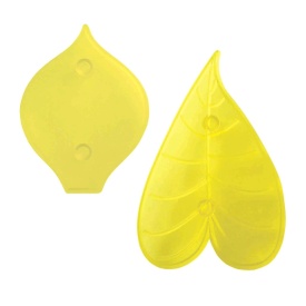 Set decupatoare Crin Arum si Frunza, 2 buc. - JEM - Img 1