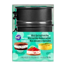 Set forma de copt Rotunde, Ø10 cm, 3 buc. - Wilton - Img 1