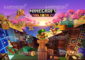 Vafa торта Minecraft пътеки и приказки - Светът