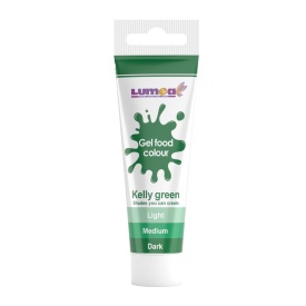 Гел за оцветяване на храни Kelly Green, туба, 30 г - Lumea