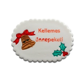 Захарната камбанка "Kellemes Ünnepeket" - The World