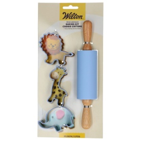 Комплект резци и точилка „Wild Animals“ – Wilton