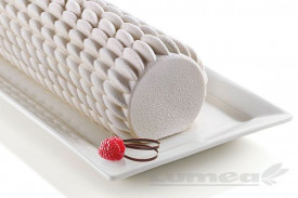 Силиконова форма за торта "Buche quenelle" - SilikoMart - Img 4