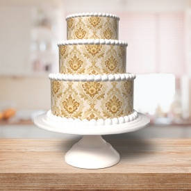 Торта Vafa A4 модел Damask 2 - World - Img 2