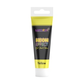 Colorant alimentar gel Galben efect Neon, 30g - Lumea