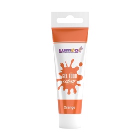 Colorant alimentar gel Portocaliu, tub, 30g - Lumea