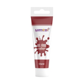 Colorant alimentar gel Rosu bordeaux, tub, 30g - Lumea