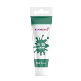 Colorant alimentar gel Verde Menta, tub, 30g - Lumea