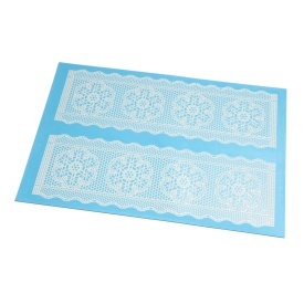 Covoras silicon cu Textura Dantela - SugarVeil - Img 2