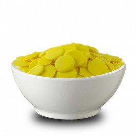 Cuvertura Galbena cu aroma de Lamaie, 500g - Lumea - Img 2