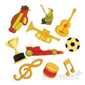 Decupatoare Music & Sport Set, 2 bucati - Fmm