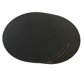 Discuri tort Auriu-Negru, 3mm, 35 cm, 5 buc. - Lumea - Img 2