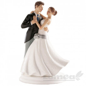 Figurine Mire si Mireasa dansand - deKora - Img 1