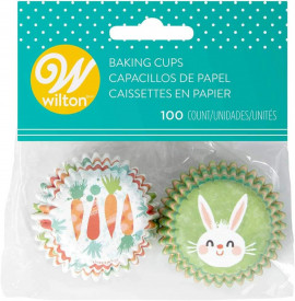 Hartii briose mini Paste, 100 buc. - Wilton - Img 1