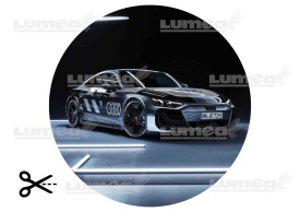 Imagine comestibila tort din Zahar, Audi model 1 - Lumea - Img 3