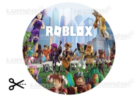 Imagine comestibila tort din Zahar caractere Roblox in Oras - Lumea - Img 3