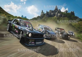 Imagine comestibila tort din Zahar, Forza Horizon model 5 - Lumea - Img 1