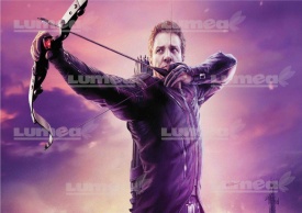 Imagine comestibila tort din Zahar, Hawkeye model 1 - Lumea - Img 1