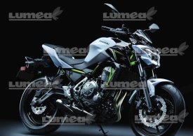 Imagine comestibila tort din Zahar Motocicleta Kawasaki - Lumea