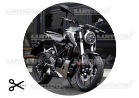 Imagine comestibila tort din Zahar Motocicleta Moderna/Clasica- Lumea - Img 3
