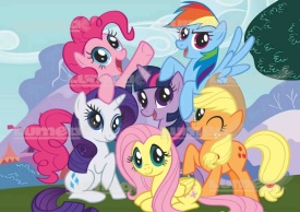Imagine comestibila tort din Zahar, My Little Pony model 2 - Lumea - Img 1
