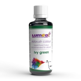 Lumea colorant alimentar lichid pe baza de apa, Verde iedera, 90ml - recomandat pentru Aerograf - Lumea
