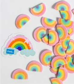 Mini Rainbow Sprinkle Mix, 25g - PME - Img 2