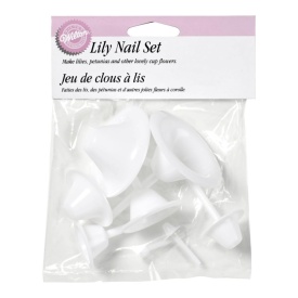 Set cui Floare plastic, diferite marime - Wilton - Img 1