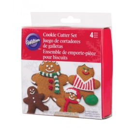 Set decupatoare om din turta dulce, 4 buc. - Wilton