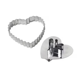 Set decupator Inima, 2 buc. - Wilton - Img 1