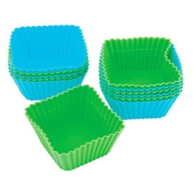 Set forme din silicon pentru Briose, 12 buc. - SilikoMart - Img 2