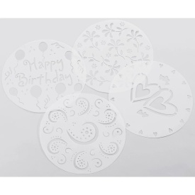 Set Sablon tort rotund, 4 buc. - Wilton - Img 2
