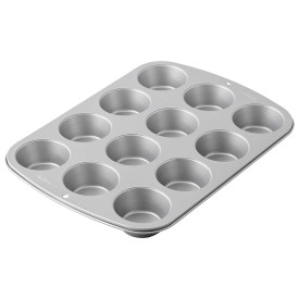 Tava din otel pentru 12 briose standard - Wilton - Img 2