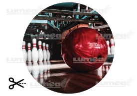 Vafa tort Bila de Bowling rosu - Lumea - Img 3
