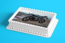 Vafa tort Motocicleta Gri Ninja - Lumea - Img 2
