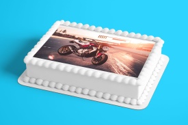 Vafa tort Motocicleta model 9 - Lumea - Img 2