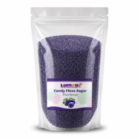Zahar cu aroma de Prune pentru vata de zahar, 1kg - Lumea